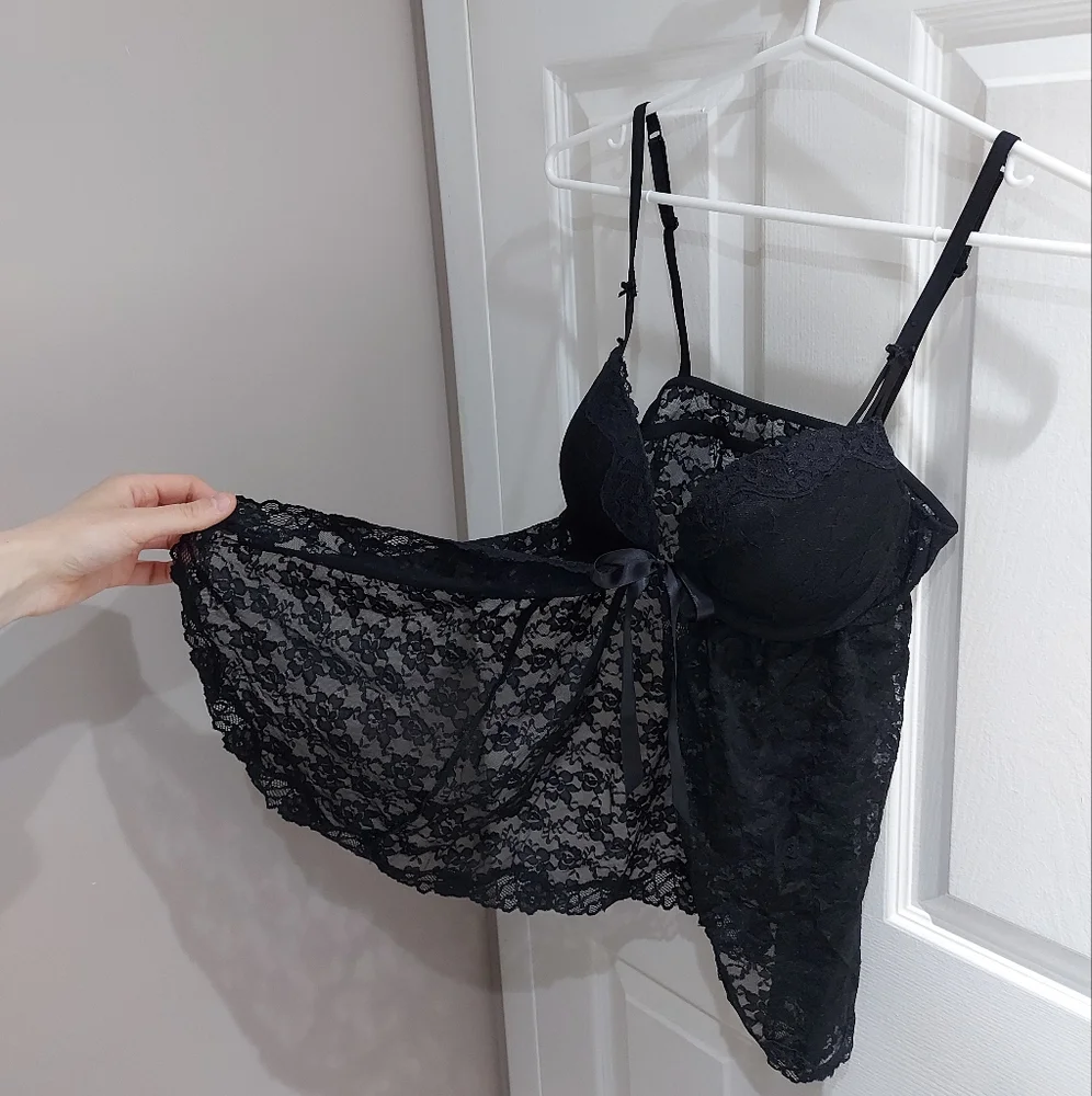 La SENZA 🍒 | One Piece Lingerie w/ Ribbon - Picture 3 of 16